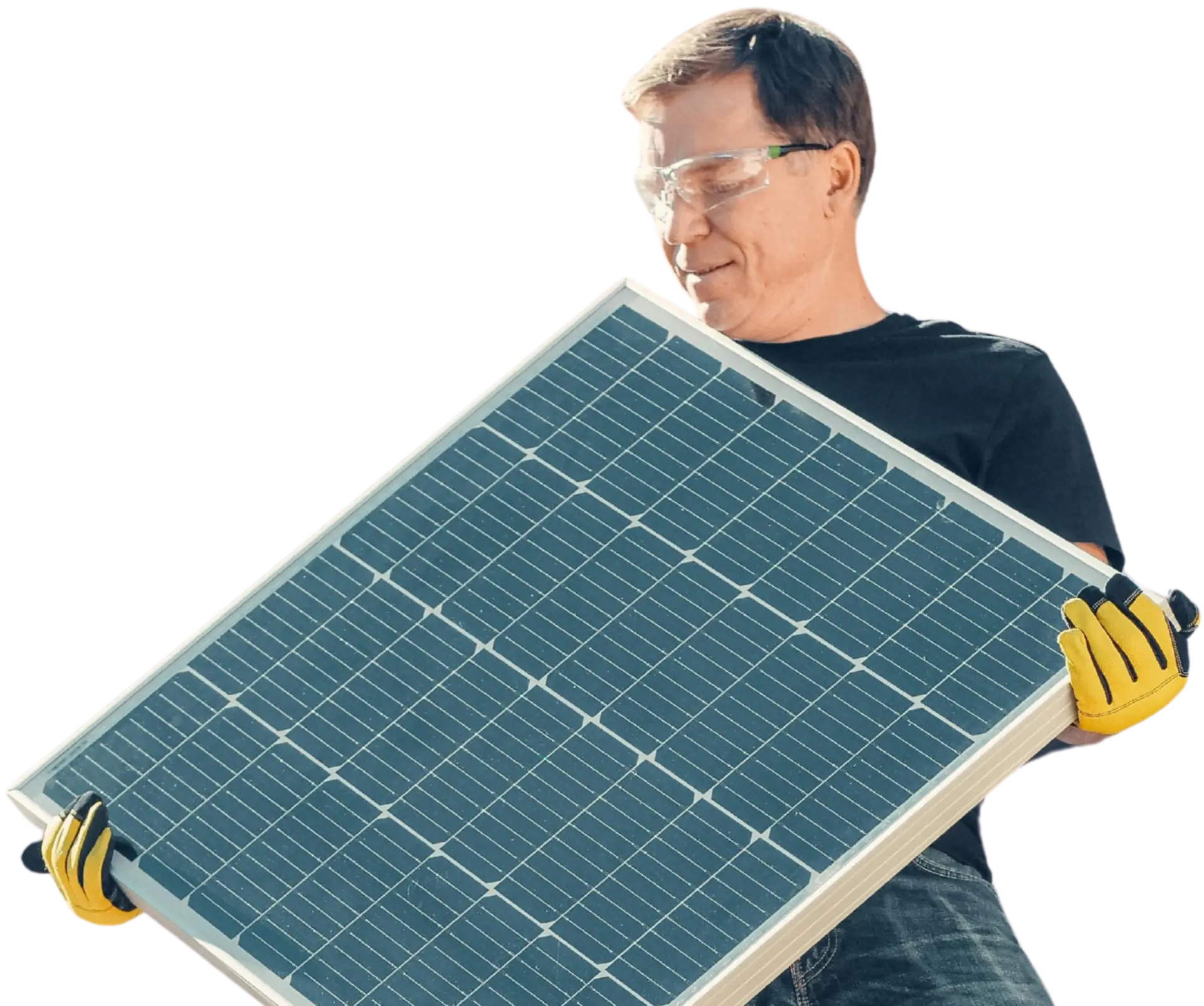 Panel solar para generación de energía limpia